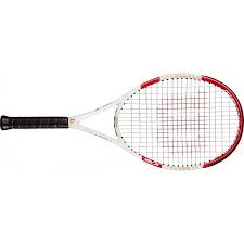 Tennis racket by wilson, a company of almost a century's tradition in manufacturing sports equipment. Wilson Federer Tour 105 Sportisimo Com