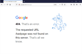 404 page not found error what it is