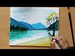 Easy Watercolor Nature Painting