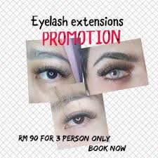 affordable eyelash extension promo