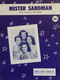 Image result for chordettes mr sandman picture single