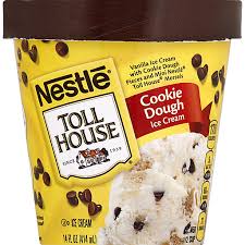 nestle toll house cookie dough ice