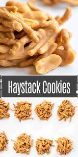 no bake haystack cookies home made