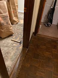 replace carpet with hardwood floor