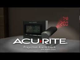 Acurite Projection Alarm Clock With
