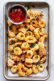 fried calamari extra crispy with
