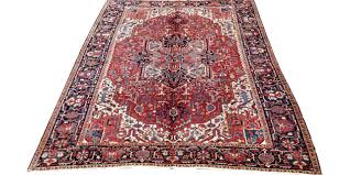 9x12 red antique heriz rug abrahams