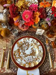 thanksgiving harvest table setting