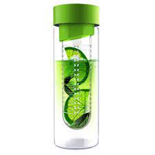 Glass Water Bottle Fruit Infuser