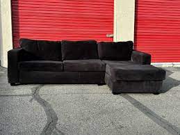 Stunning Black Sectional Delivery