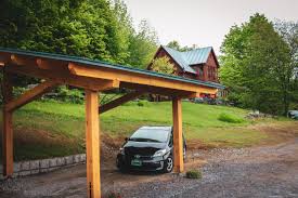 Open wooden carport packages / wooden carports in devon by shields garden buildings. The Vermont Solar Carport