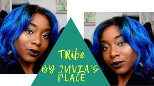 Get your fav hair color and shine a spotlight on your gorgeous skin tone with your hair! Blue Hair And Makeup For Dark Skin Women The Tribe By Juvias Place Youtube