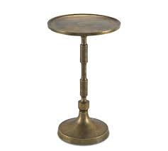 Clares 12 5 Round Metal Accent Table
