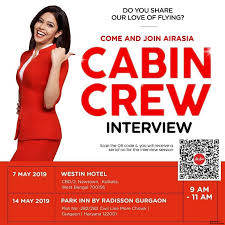 Singapore airlines (sia) cabin crew/ air stewardess salary. Airasia India Cabin Crew Walk In Interview May 2019 Better Aviation