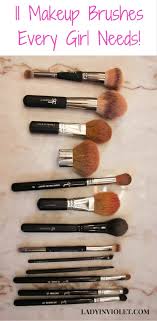 makeup brush collection