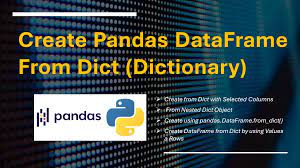 pandas create dataframe from dict