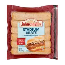 johnsonville stadium brats cooked