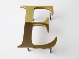 Large Brass Letters Metal Letters