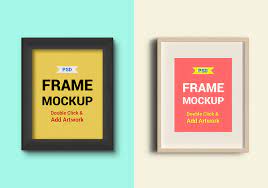 photo frames psd mockups graphicsfuel