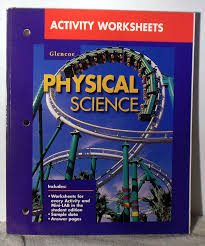 Worksheets are glencoe physical science, teacher guide, glencoe mcgraw hill science wo. Activity Worksheets Glencoe Physical Science Glencoe Mcgraw Hill 9780028278810 Amazon Com Books