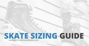 goalie skate sizing guide easy to