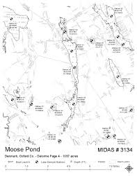 Lakes Of Maine Lake Overview Moose Pond Bridgton