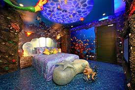 dazzling mermaid themed bedroom designs
