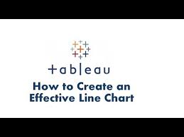 How To Create A Line Chart Without Using A Date In Tableau