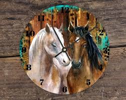 Pony Love Western Wall Clock
