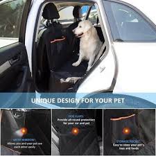 Dog Car Seat Cover View Mesh Waterproof