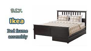 emble ikea hemnes bedframe king size