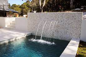 Pool Waterfall Pool Fountain