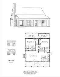 Plan 1286 Cottage Floor Plans Small