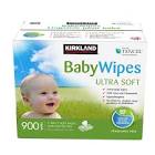 Kirkland Ultra Soft Tencel Baby Wipes, 9 Packs of 100 