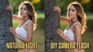 off flash vs natural light