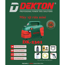 Máy rửa xe mini Dekton DK-2301, máy rửa xe gia đình lõi đồng 100% - Máy  giặt