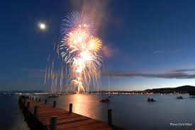 july fireworks by boat
