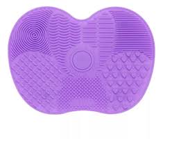 silicone makeup brush cleaner pad