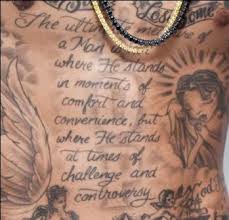 Religious tattoos, buddhist tattoos, om or ohm, koi, wings, owl Wiz Khalifa S Tattoos 5 Quick Facts Celebily