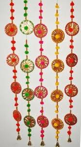 Multicolor Handmade Chudi Line Hangings