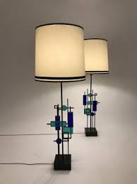 Glass Table Lamps By Svend Aage Holm