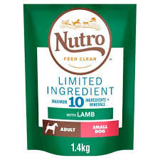 Nutro Limited Ingredient Lamb Small Adult Dry Dog Food 1 4kg Try Me For Free