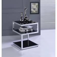Stainless Steel Modern Metal Side Table