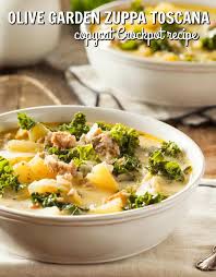 crockpot olive garden zuppa toscana