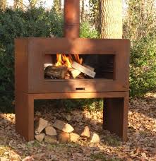 corten steel fire pits from the pot