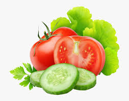 Cucumber And Tomato Slices, HD Png Download , Transparent Png Image -  PNGitem