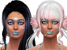 the sims resource mermaid face makeup