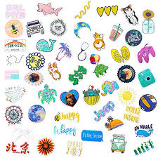 See more ideas about aesthetic stickers, stickers, tumblr stickers. Hrayipt Vsco Stickers Water Bottle Stickers Aesthetic Vinyl Waterproof Cute Luggage Blue Sticker Pack For Girls Teens Kids Wantitall