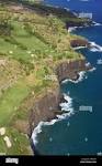 Hawaii, Lanai, Manele Golf Course Along Coastline Stock Photo - Alamy