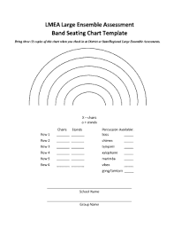 printable seating chart template forms